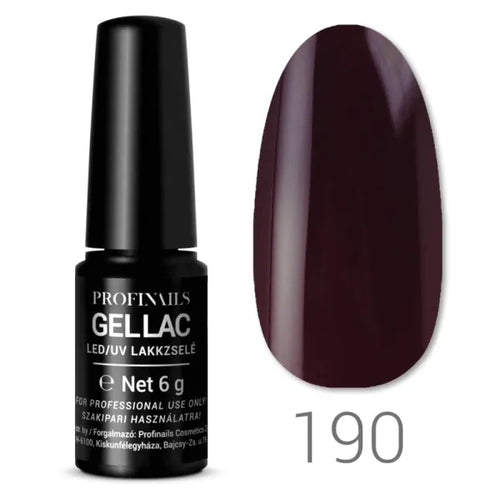Profinails LED/UV lakkzselé 6 g No. 190