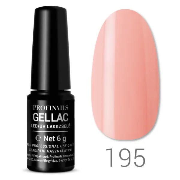 Profinails LED/UV lakkzselé 6 g No. 195
