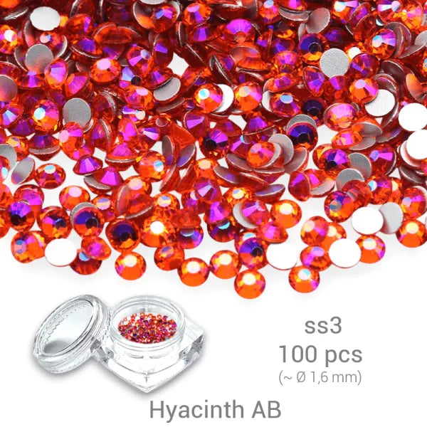 Profinails kristálykő tégelyben 100 db Hyacinth AB s3