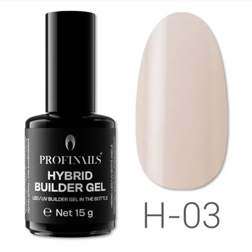 Profinails Hibrid LED/UV építő zselé 15 g H-03