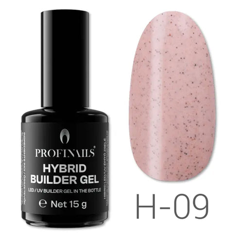 Profinails Hibrid LED/UV építő zselé 15 g H-09