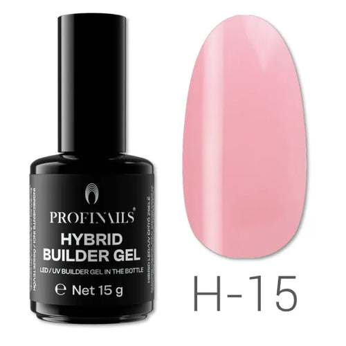 Profinails Hibrid LED/UV építő zselé 15 g H-15
