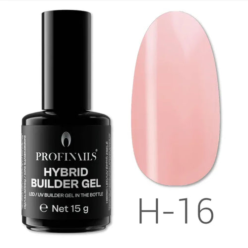 Profinails Hibrid LED/UV építő zselé 15 g H-16