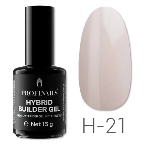 Profinails Hibrid LED/UV építő zselé 15 g H-21