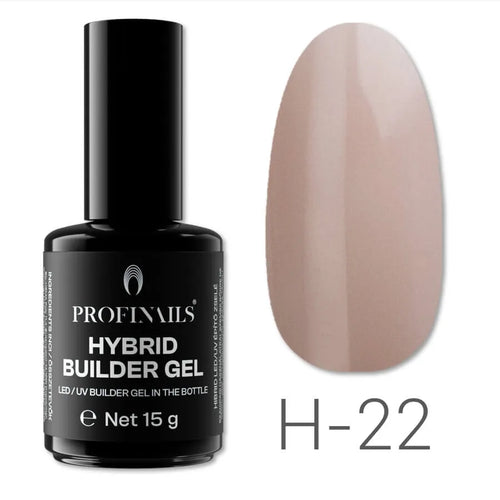Profinails Hibrid LED/UV építő zselé 15 g H-22