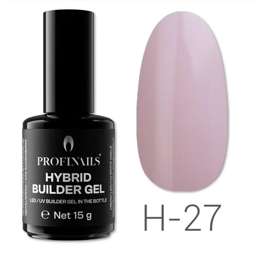 Profinails Hibrid LED/UV építő zselé 15 g H-27