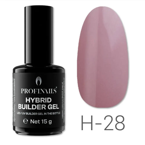 Profinails Hibrid LED/UV építő zselé 15 g H-28