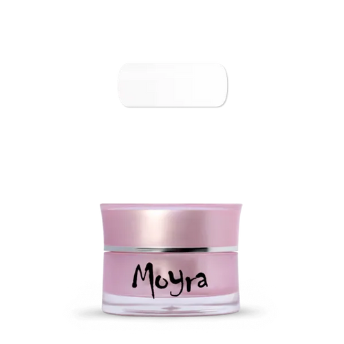Moyra UV körömépítő zselé Prodigel No-file gel 05g White