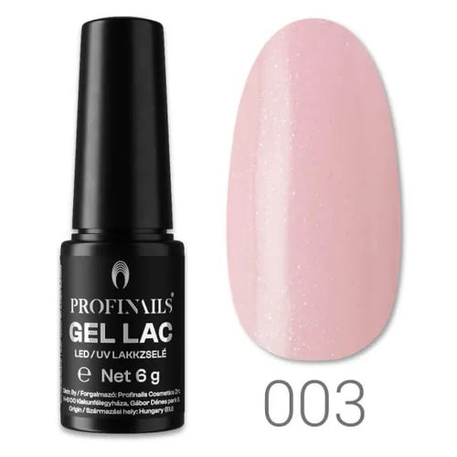 Profinails LED/UV lakkzselé 6 g No. 003 Ballerina Pink