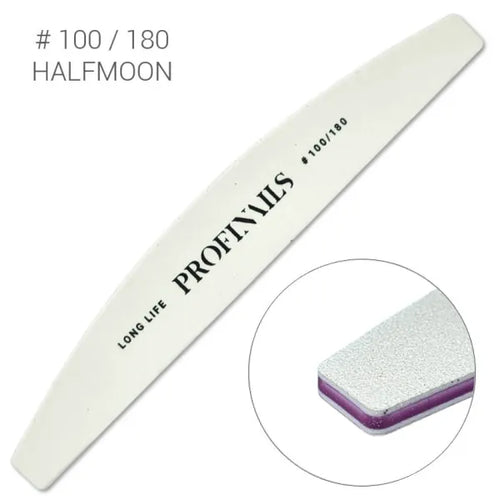 Profinails Körömreszelő Íves Fehér #100/180