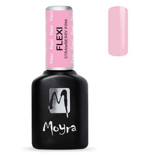 Moyra Flexi Strawberry Pink Színezett Lakkzselé alap 10 ml