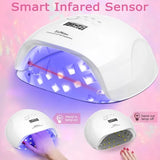 SUNX13 MAX Nail LED Lamp - Műkörmös LED lámpa 76 W - White – 3. kép