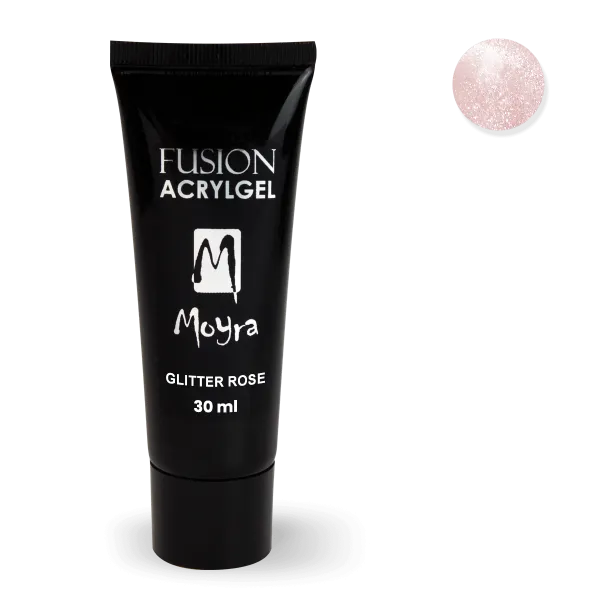 Moyra Fusion AcrylGel 30 ml Glitter Rose
