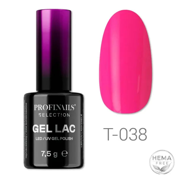 Profinails Selection Gel Lac LED/UV lakkzselé 7,5 g No. T 038