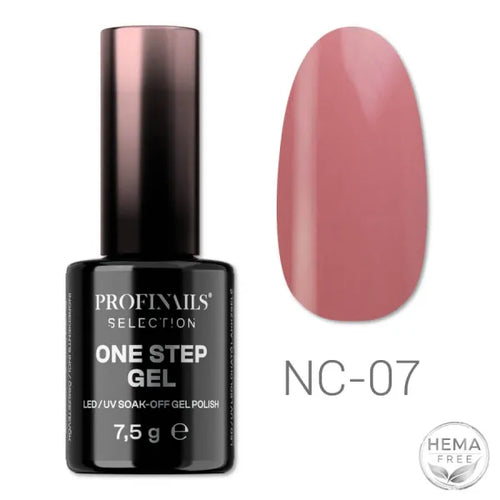 Profinails Selection One Step Gel LED/UV lakkzselé 7,5 g. No. NC 07
