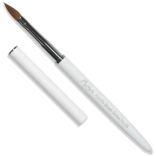 Moyra porcelán ékszerecset Kolinsky # 08 (white)
