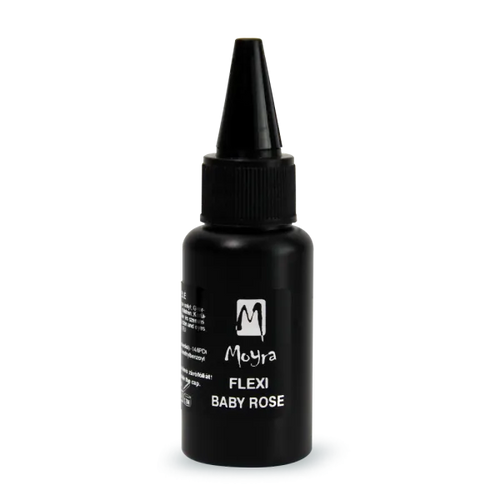Moyra Flexi Baby Rose színezett Lakkzselé alap utántöltő 30 ml