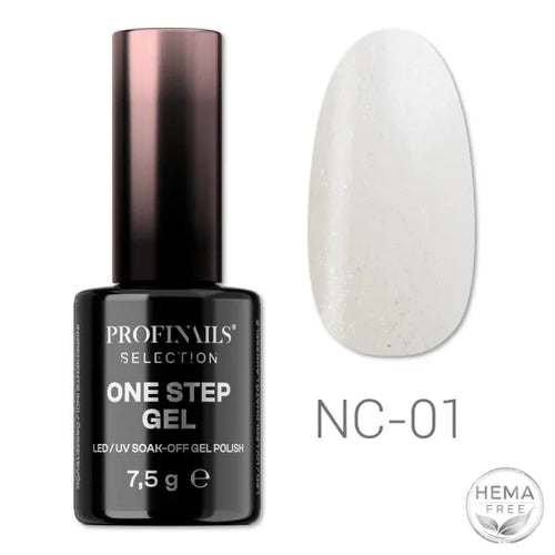 Profinails Selection One Step Gel LED/UV lakkzselé 7,5 g. No. NC 01