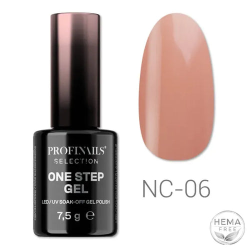 Profinails Selection One Step Gel LED/UV lakkzselé 7,5 g. No. NC 06