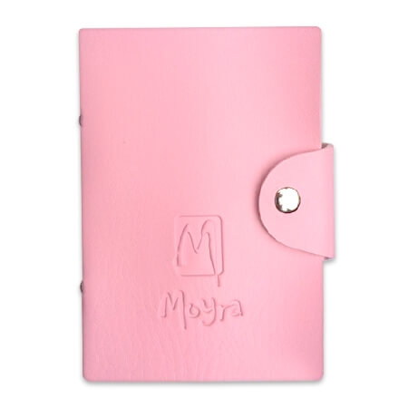Moyra nyomdalemeztartó (pink)