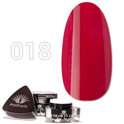 Profinails UV színes zselé No. 018
