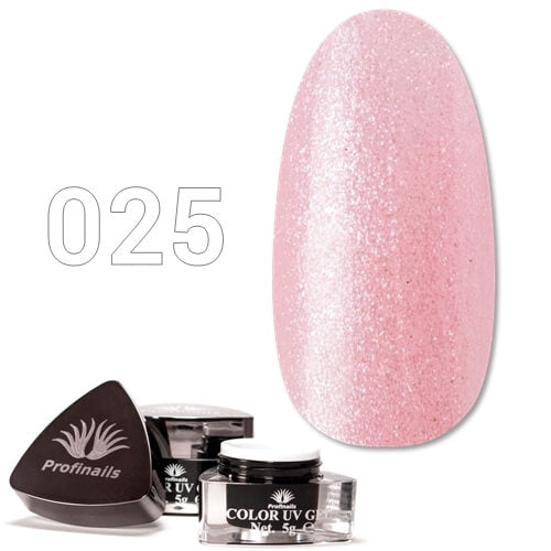 Profinails UV színes zselé No. 025