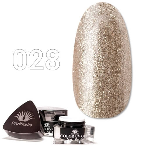 Profinails UV színes zselé No. 028
