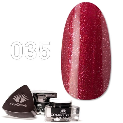 Profinails UV színes zselé No. 035