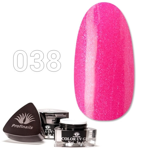 Profinails UV színes zselé No. 038