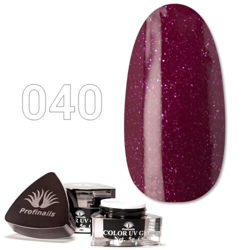 Profinails UV színes zselé No. 040