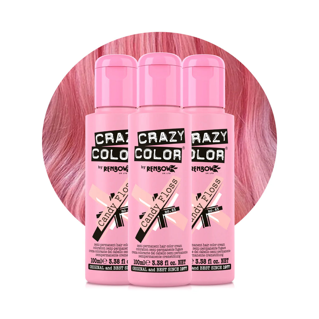 Crazy color 100 ml / 65 Candy Floss