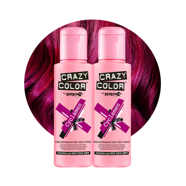 Crazy color 100 ml / 41 Cyclamen