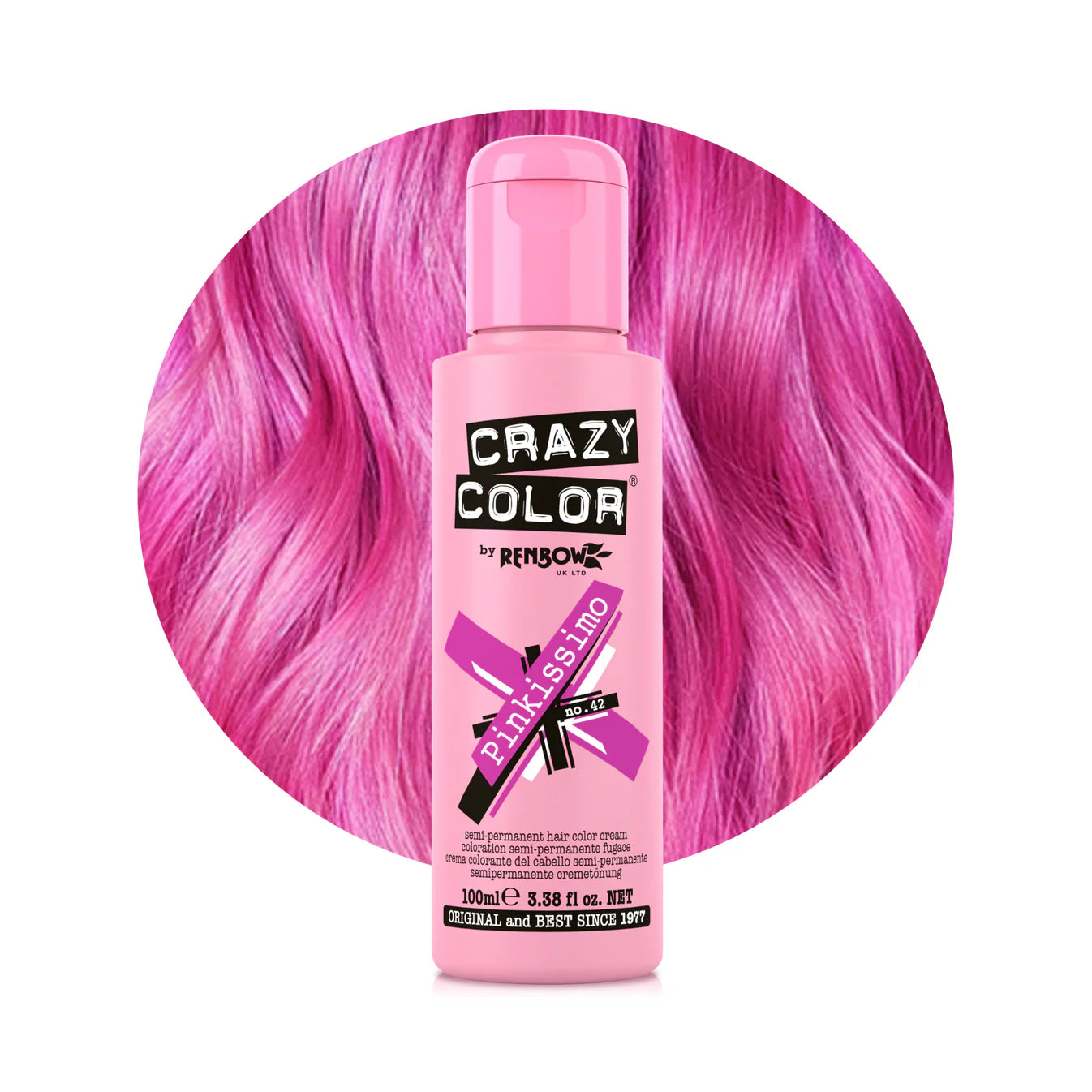 Crazy color 100 ml / 42 Pinkissimo