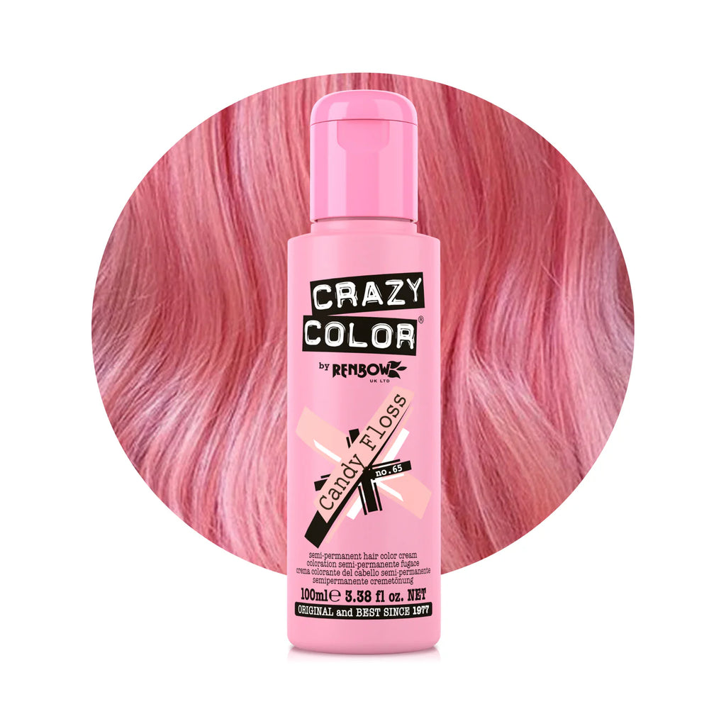 Crazy color 100 ml / 65 Candy Floss