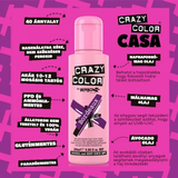 Crazy Color hajszínező 100ml No.51 - Bordeaux – 5. kép