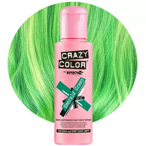 Crazy Color hajszínező 100ml No.53 - Emerald Green