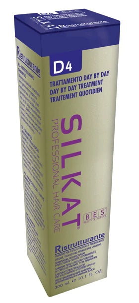 Silkat D4 sampon sérült, igénybevett hajra 300 ml