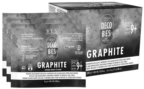 Decobes Graphite szőkítőpor - kis kiszerelés (25g)