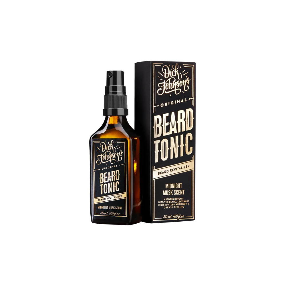 Dick Johnson Beard Tonic Midnight Musk szakáll revitalizáló 50ml