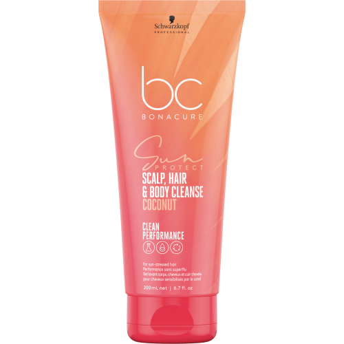 BC Sun Protect Scalp, Hajsampon és Tusfürdő 200 ml