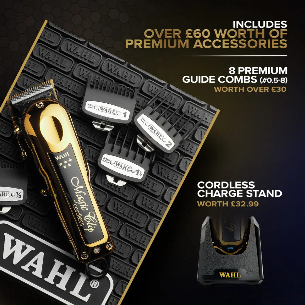 Wahl hajvágó CORDLESS MAGIC CLIP Gold