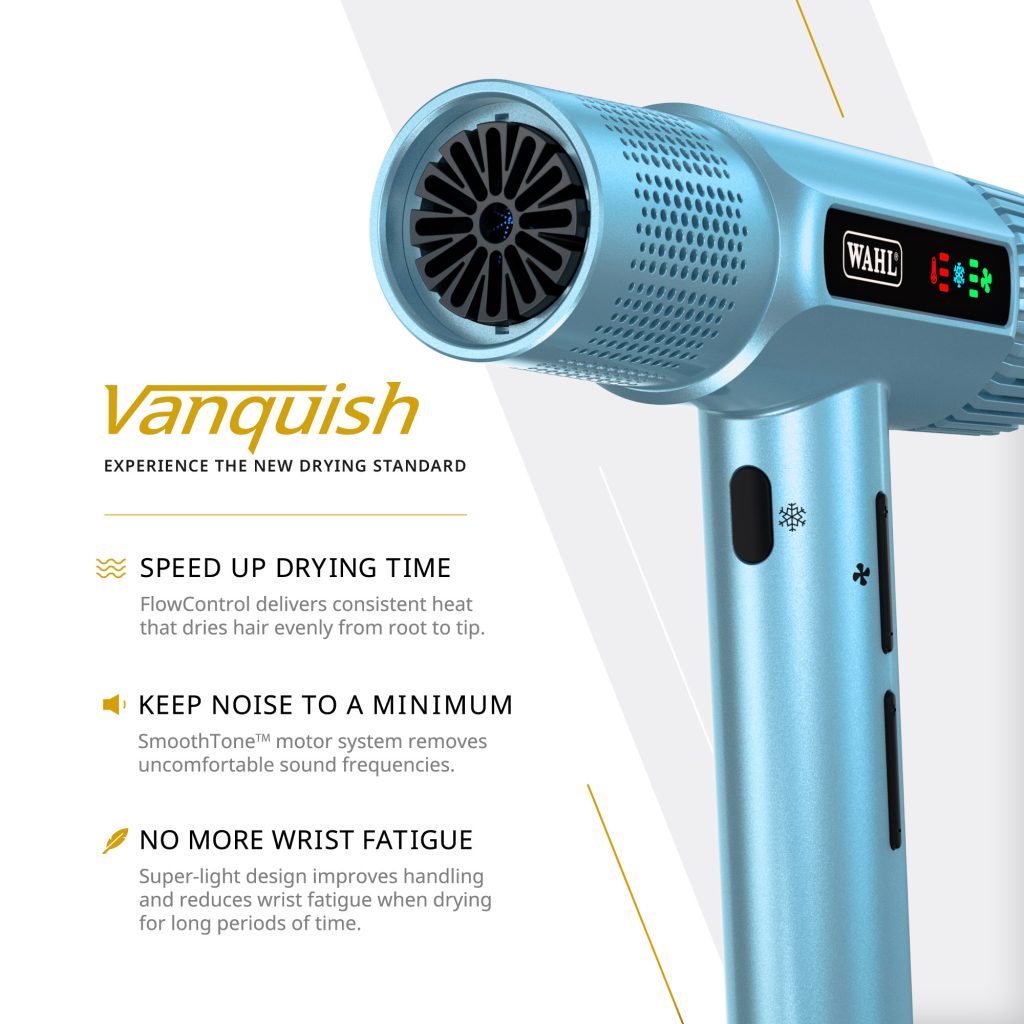 Wahl hajszárító VANQUISH  Limited Cool Blue