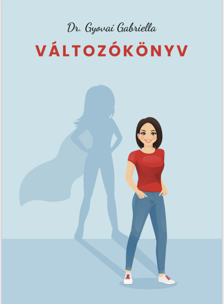 Dr. Gyovai Gabriella Változókönyv – könyv a változókorról, borító