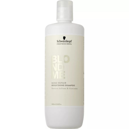 BLONDME Bond Repair Brightening hajsampon – Gyengéd tisztítás és erős szőke haj 1000 ml