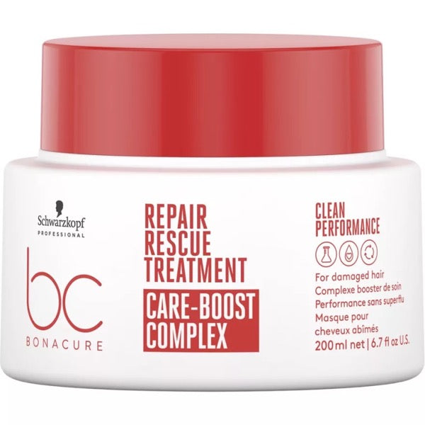 Bonacure Repair Rescue+ Regeneráló Hajpakolás 200 ml