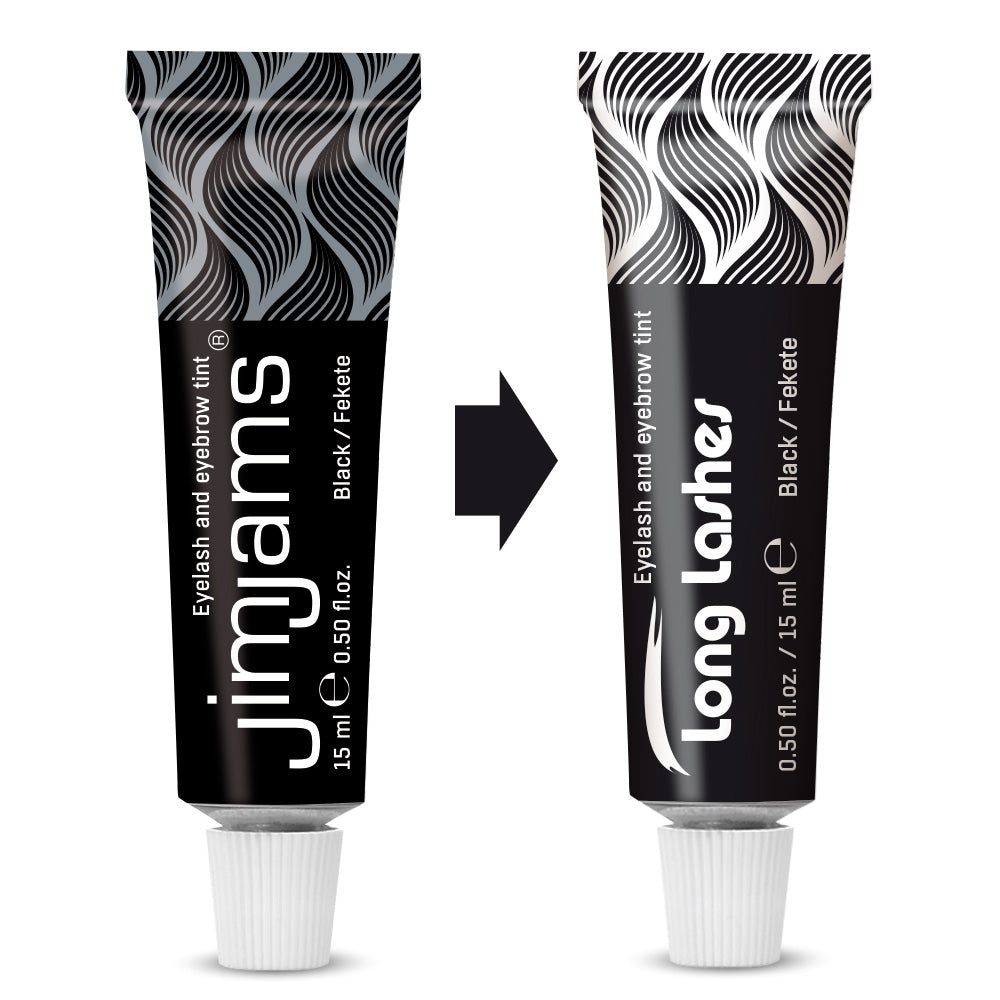 Long Lashes szempilla és szemöldökfesték FEKETE 15ml