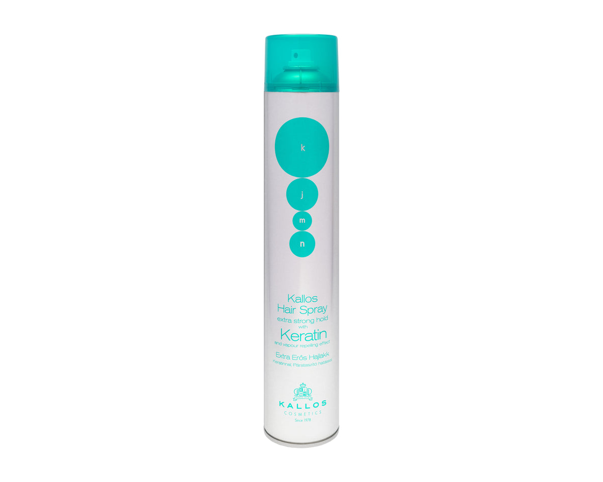 Kallos KJMN Extra Erős Hajlakk Keratinnal 750 ml