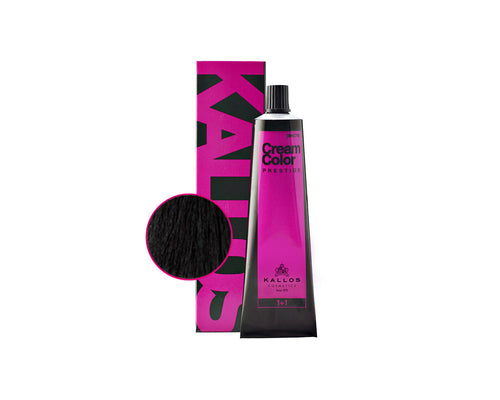 Kallos Prestige Color Krémhajfesték 1 fekete 60 ml