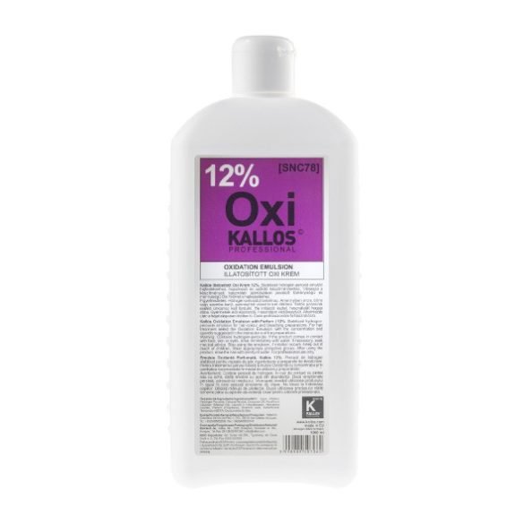 Kallos Illatosított Oxi Krém 12% 1000 ml