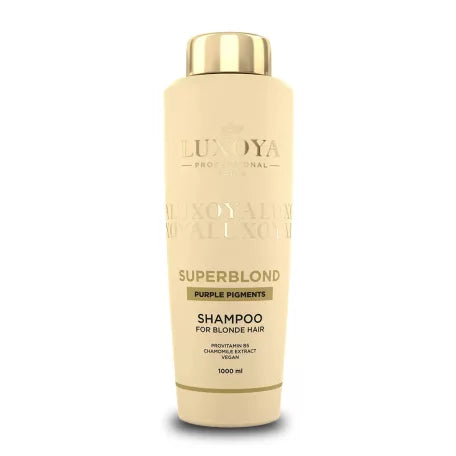 LUXOYA Superblond Shampoo - hidratáló sampon szőke hajra - 250 ml